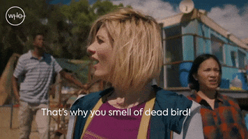 Jodie Whittaker Smell GIF by Doctor Who
