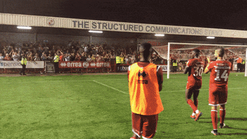Reds Town Team Together GIF by Crawley Town FC