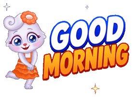 Good Morning Love Sticker by Lucas and Friends by RV AppStudios