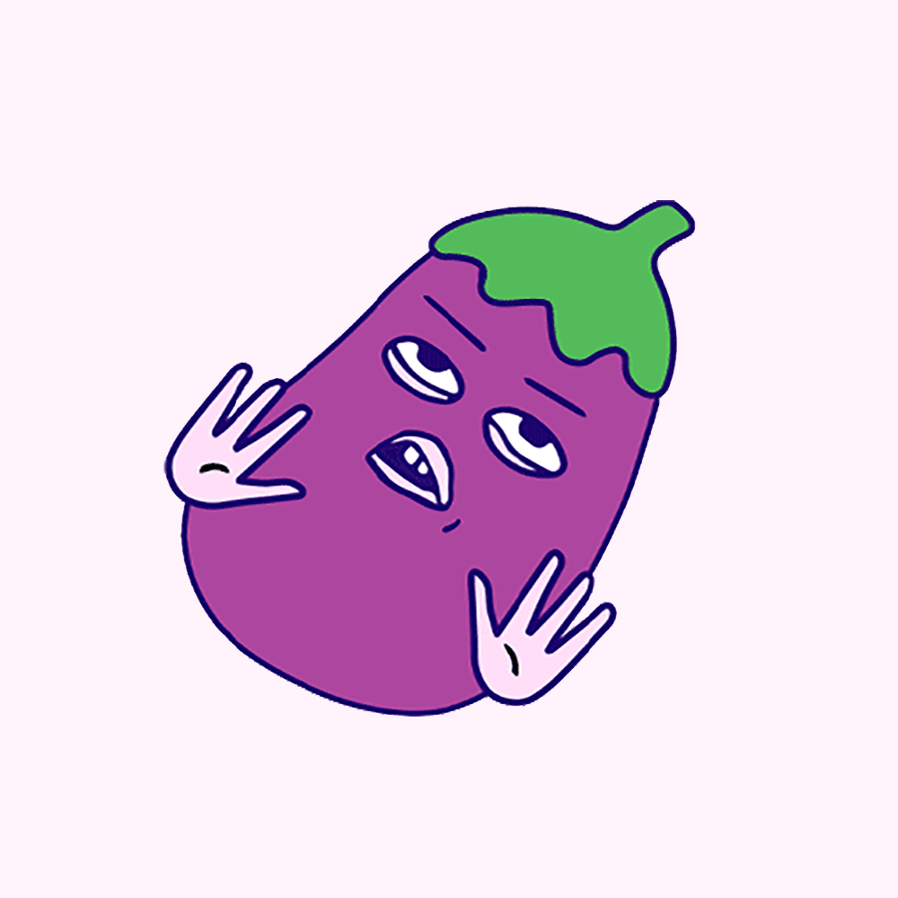 Slow Down Eggplant GIF by Nick Find & Share on GIPHY