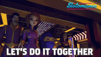 Team Lucy GIF by Slotomania Official