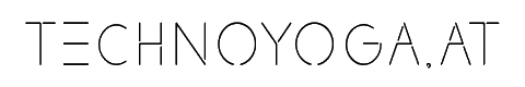 Techno Yoga Sticker
