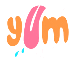 Food Tongue Sticker