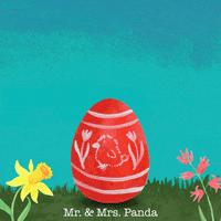 Easter Ei GIF by Mr. & Mrs. Panda