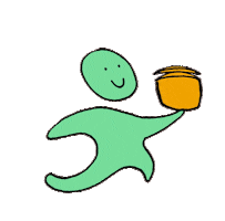 Artista Kawai Sticker