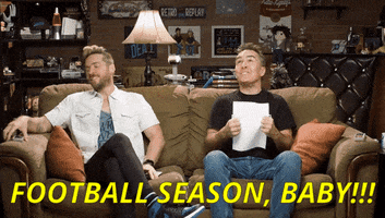 RETROREPLAY football excited nolan north troy baker GIF