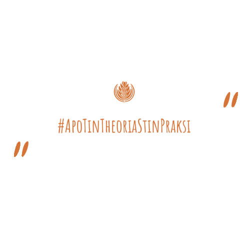 Apotintheoriasstinpraksi Sticker by coffeetheorygr