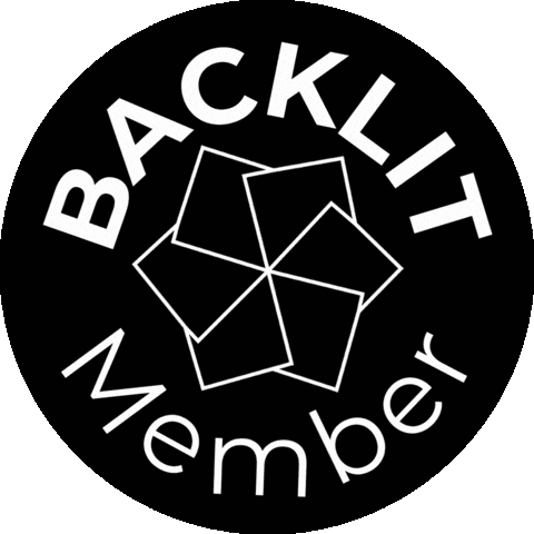 Backlit Member Sticker by Backlit Gallery