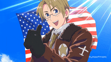 america smile GIF by Funimation