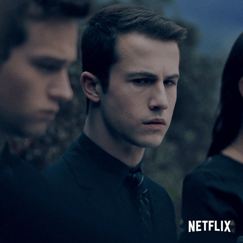Nervous 13 Reasons Why GIF by NETFLIX