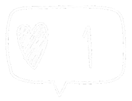 白 文字 Sticker