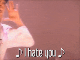 I Hate You GIF by Prince