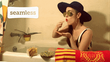 Excited Food GIF by Seamless