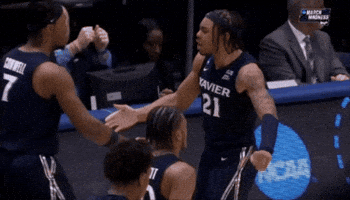 March Madness Xaviermbb GIF by Xavier Men's Basketball