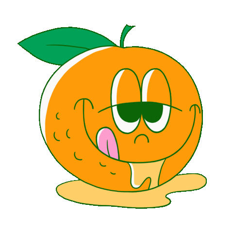 Orange Sticker