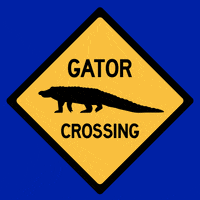 Sign Beware GIF by University of Florida