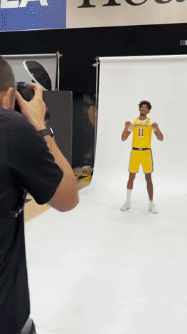 Los Angeles Smile GIF by NBA