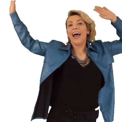 Excited Jb Academy Sticker by Juliana Bacellar