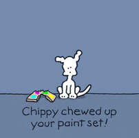 I Love You Colors GIF by Chippy the Dog