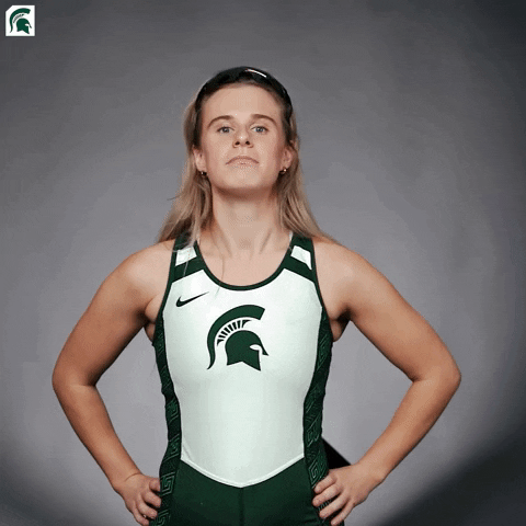 Lucy Botting GIF by Michigan State Athletics