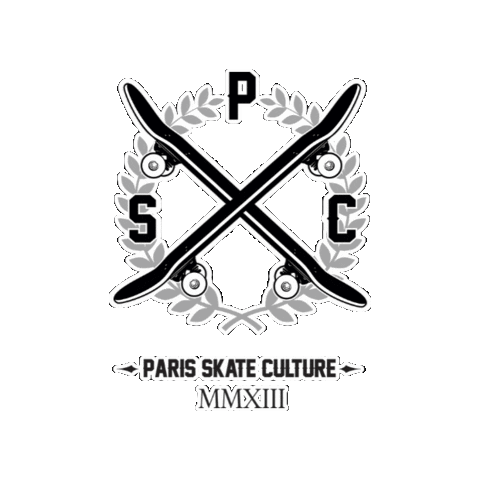 Skate Paris Sticker by Lechoppe Skateshop
