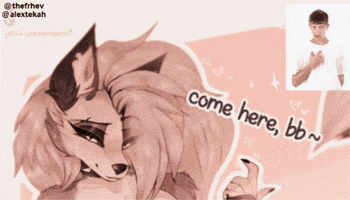 Hazbin Hotel Furry Girl GIF