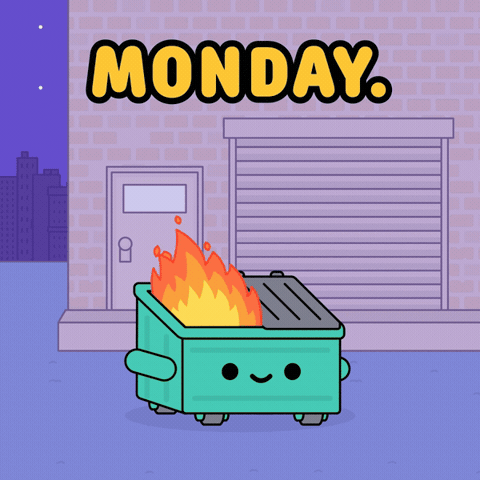 Bad Day Monday GIF by 100% Soft