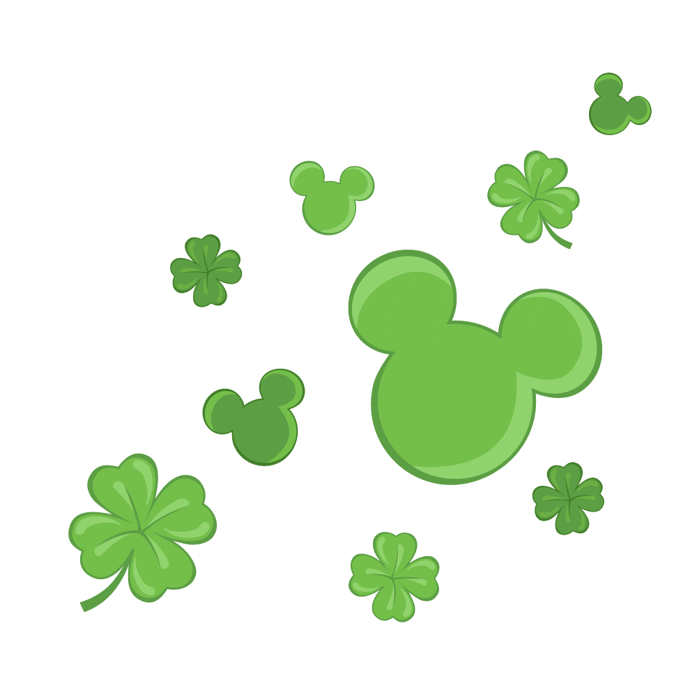 St Patricks Day Disney Sticker