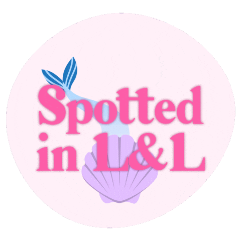 Pink Mermaid Sticker by Laila & Lyra