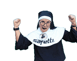 Bike Celebrating Sticker by Safetti