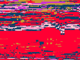 contemporary art glitch GIF by G1ft3d
