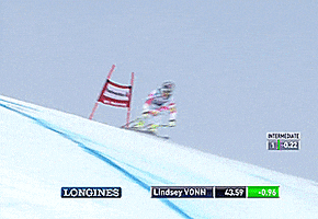 lindsey vonn you may love her or not but what a champ she is GIF