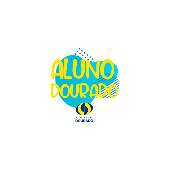 Aluno Sticker by Colégio Dourado