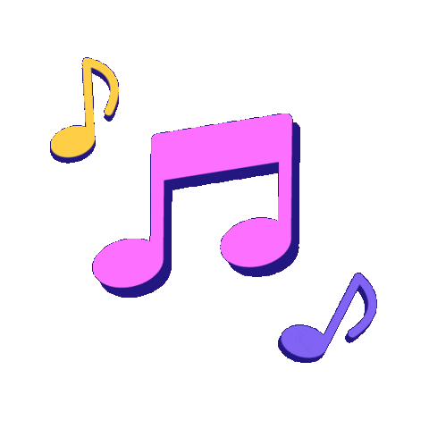 Musical Note Sticker by 17LIVE