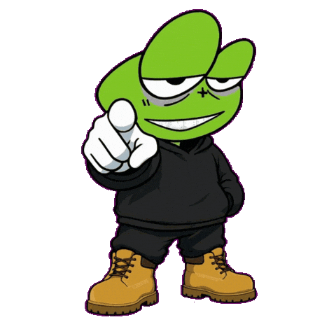 Frog Sticker by ForeverWilin