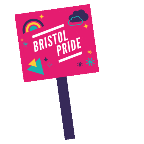 Pride Bristol Sticker by Bristol Pride