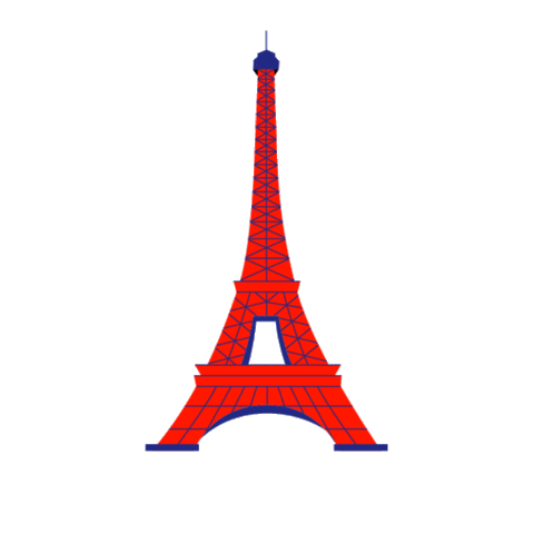 Eiffeltower Sticker by Paris Aéroport