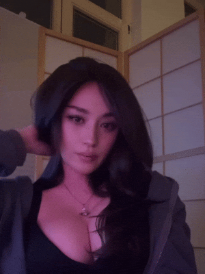 Cute Girl Flirting GIF