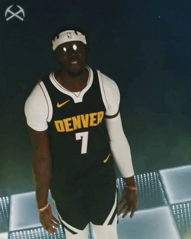 Lets Go Sport GIF by Denver Nuggets