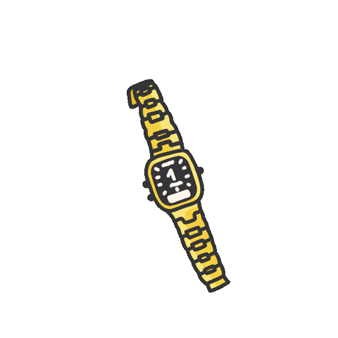 Watch Casio Sticker by public emily artist management