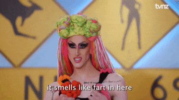 Rupauls Drag Race Fart GIF by TVNZ