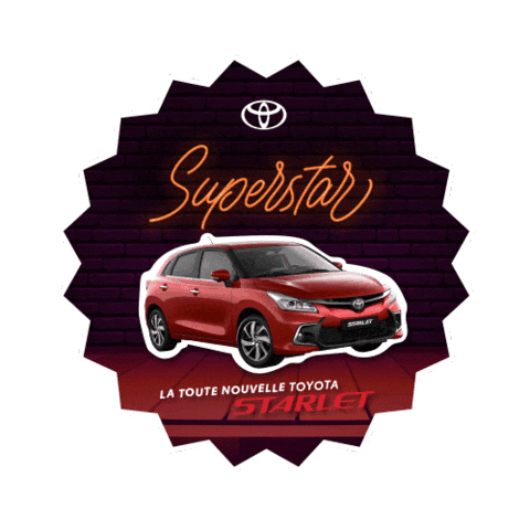Car Superstar Sticker by Toyota Family