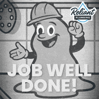 Black And White Good Job GIF by Reliant Plumbing