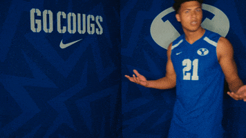 Sport Jon GIF by BYU Cougars
