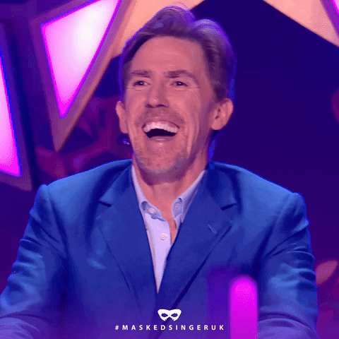 Rob Well Done GIF by The Masked Singer UK & The Masked Dancer UK