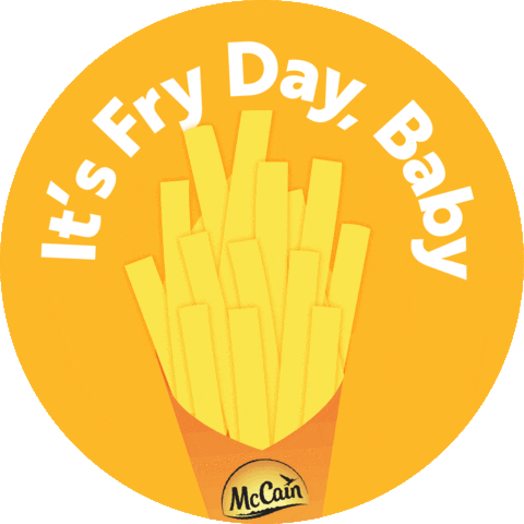 French Fries Friday Sticker by mccaincanada