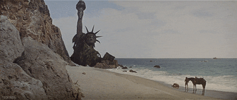 planet of the apes art GIF by Tech Noir
