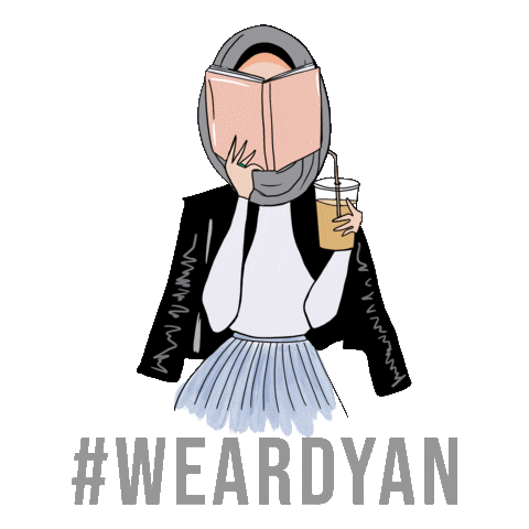 Hijab Sticker by Dear Dyan