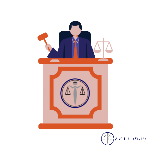 Zager Law, P.A. Sticker