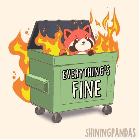 Im Fine Red Panda GIF